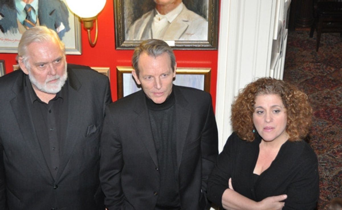 Jim Brochu, Stephen Bogardus and Mary Testa at 