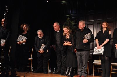 David Belcher, Mary Testa, John Martello, Lenny Wolpe, Alison Fraser, Brian Murray an Photo