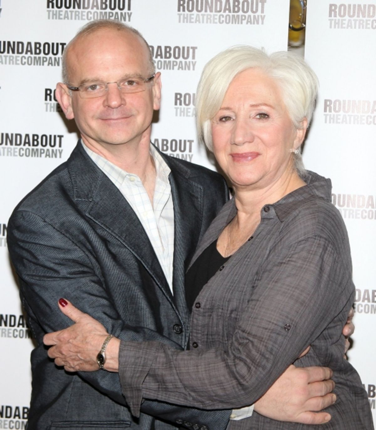 Michael Wilson and Olympia Dukakis at 