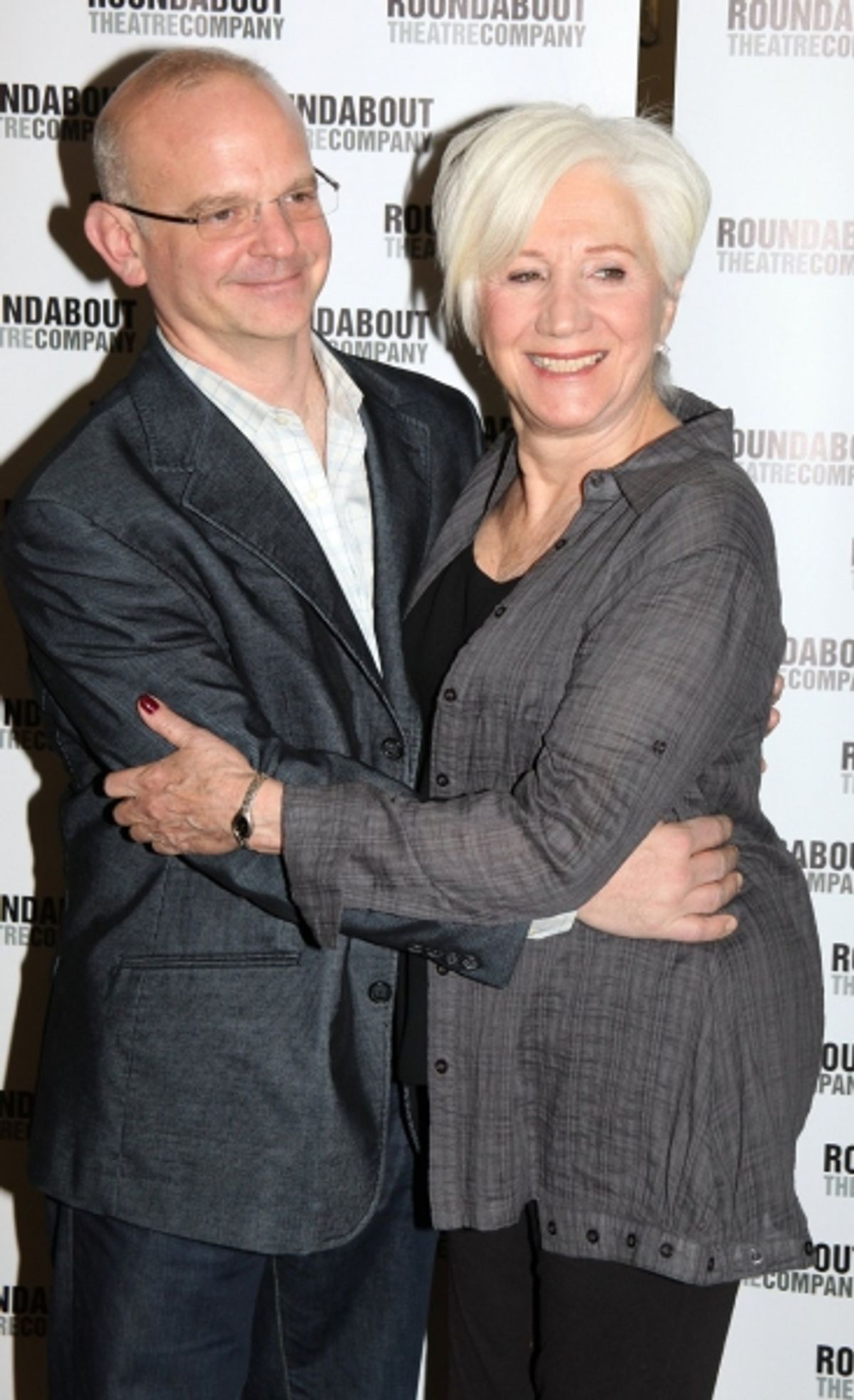 Michael Wilson and Olympia Dukakis at 