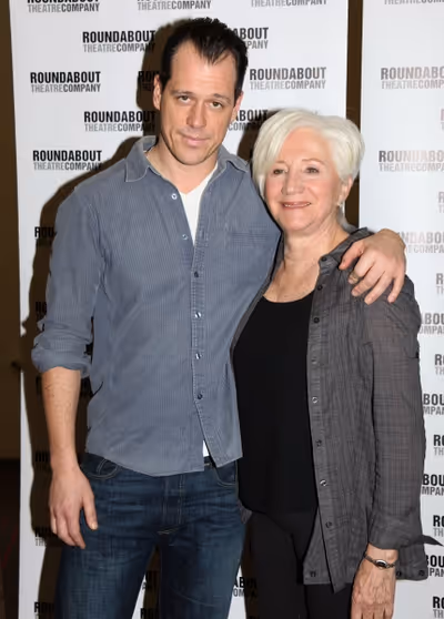 Darren Pettie and Olympia Dukakis Photo