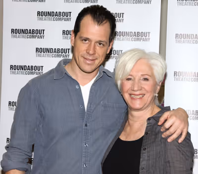 Darren Pettie and Olympia Dukakis Photo