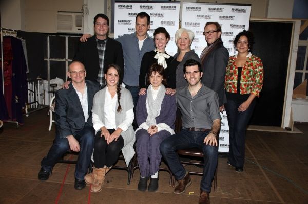 (Back row) Curtis Billings, Darren Pettie, Maggie Lacey, Olympia Dukakis, Edard Hibbe Photo