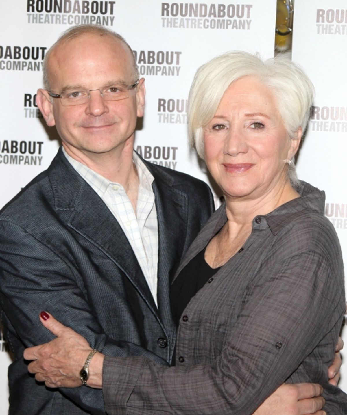 Michael Wilson and Olympia Dukakis at 