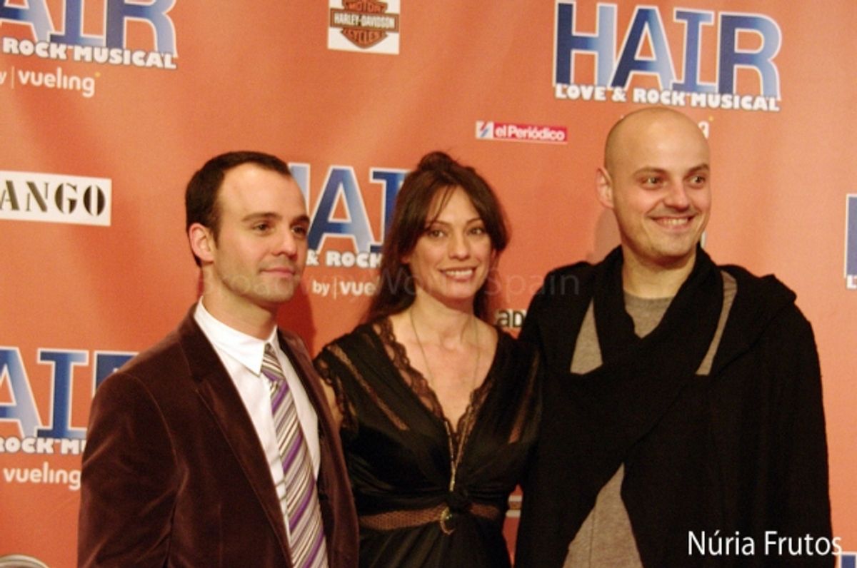 Daniel AnglÃ'Â¨s, Esther Luengo y Roger JuliÃ'Â  at 