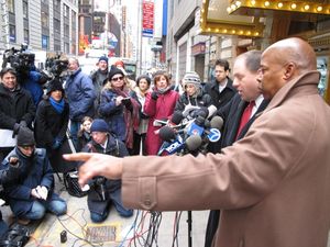 Assemblyman Rory Lancman Hold Safety Press Conference at SPIDER-MAN Theater @ BroadwayWorld Assemblyman Rory Lancman Hold Safety Press Conference at SPIDER-MAN Theater Photo