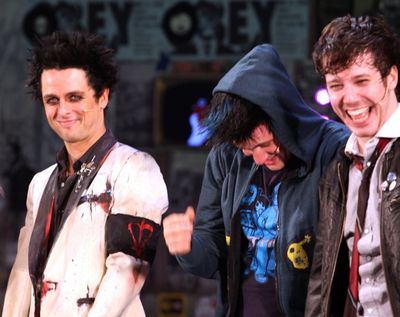Billie Joe Armstrong (Broadway Debut)  with John Gallagher Jr, Michael Esper - "Ameri Photo