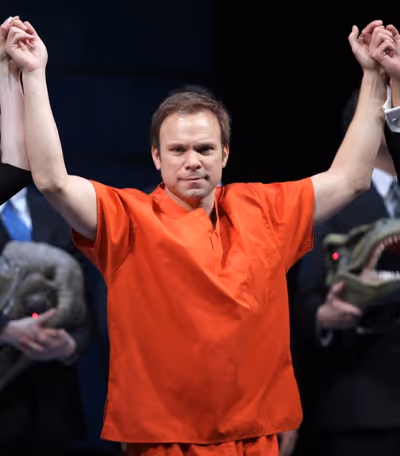 Norbert Leo Butz - "ENRON" at the Broadhurst Theatre on 4/27/2010 Photo