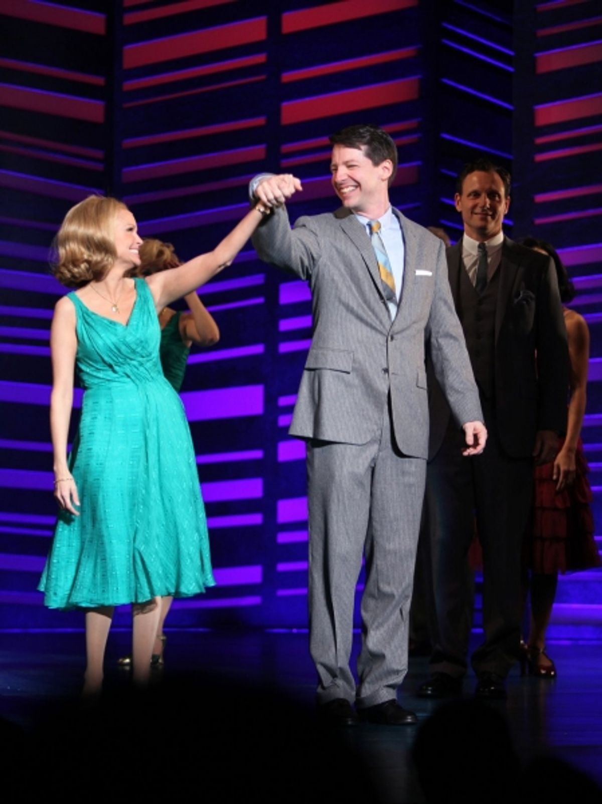 Kristin Chenoweth & Sean Hayes  - 'Promises, Promises' at the Broadway Theatre on 4/25/2010 at 