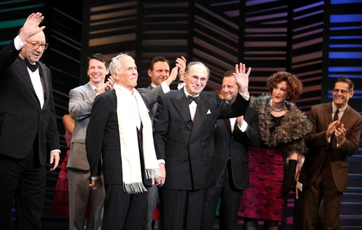 Neil Simon, Sean Hayes, Hal David, Rob Ashford, Katie Finneran -  'Promises, Promises' at the Broadway Theatre on 4/25/2010 at 