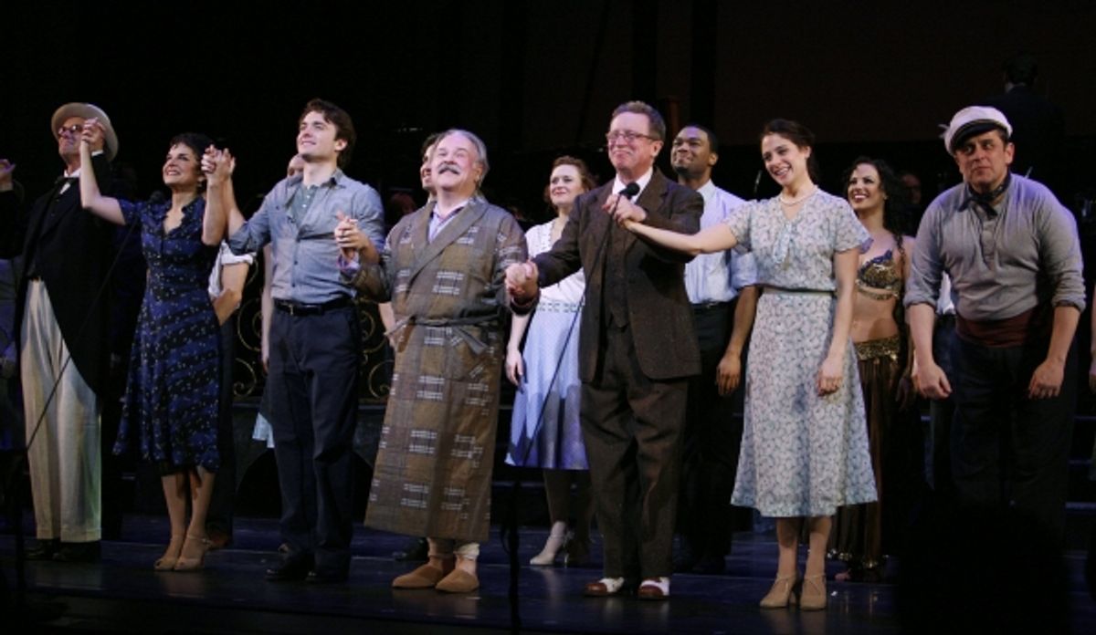 Jack Doyle, Priscilla Lopez, James Snyder, Fred Applegate, Geroge Hearn, Elena Shaddow & Michael McCormick  - ENCORES! 'Fanny' on 2/7/2010 at 