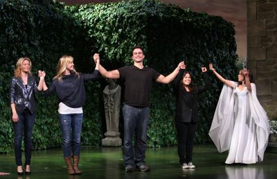 Elizabeth Banks, Leslie Bibb, Cheyenne Jackson, America ferrera & Rosie Perez - 24 Ho Photo