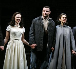 Scarlett Johansson, Liev Schreiber, Jessica Hech - "A VIEW FROM THE BRIDGE" at the Cort Theatre on 1/24/2010 @ BroadwayWorld Scarlett Johansson, Liev Schreiber, Jessica Hech - "A VIEW FROM THE BRIDGE" at the C Photo