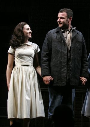 Scarlett Johansson  - "A VIEW FROM THE BRIDGE"  at the Cort Theatre on 1/24/2010 Photo