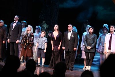 Kevin Chamberlain, Zachary James, Jackie Hoffman, Bebe Neuwirth, Nathan Lane, Adam Ri Photo
