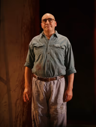 Alfred Molina - "RED" at the Golden Theatre on 4/1/2010 Photo