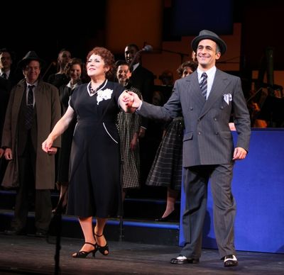 Judy Kaye & David Pittu -  ENCORES! "Bells Are Ringing" on 11/21/2010 Photo