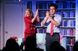 Eve "Jan Brady" Plumb & Manuel Herrera - "MISS ABIGAIL'S GUIDE TO DATING, MATING & MARRIAGE" at Sofia's Downstairs Cabaret Theatre on 10/24/2010 @ BroadwayWorld Eve "Jan Brady" Plumb & Manuel Herrera - "MISS ABIGAIL'S GUIDE TO DATING, MATING & MA Photo