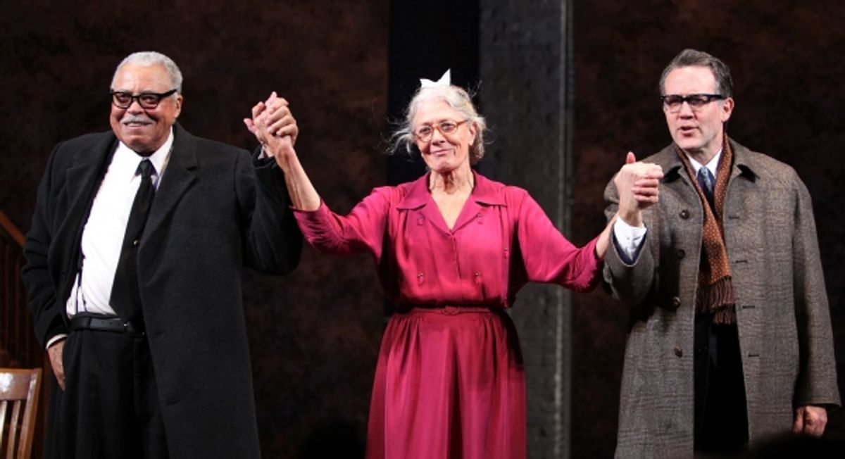 James Earl Jones & Vanessa Redgrave & Boyd Gaines - DRIVING MISS DAISY' at the Golden Theatre on 10/25/2010  at 