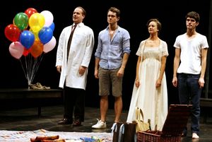 Adam James, Hugh Dancy, Andrea Riseborough & Ben Whishaw - "THE PRIDE" at the Lucille Lortel Theatre on 2/16/2010 @ BroadwayWorld Adam James, Hugh Dancy, Andrea Riseborough & Ben Whishaw - "THE PRIDE" at the Lucille Photo