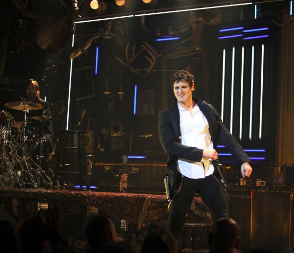  Benjamin Walker - 'BLOODY BLOODY ANDREW JACKSON' at the Bernard B. Jacobs Theatre on 10/13/2010 at 