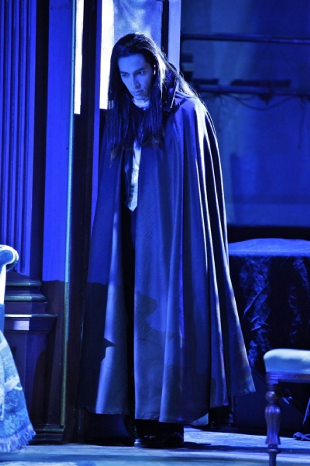 Michel Altieri as Dracula at 