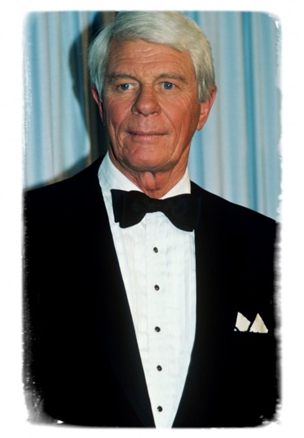 Peter Graves - attends Emmy Awards, Los Angeles.  9/1/1985 Photo