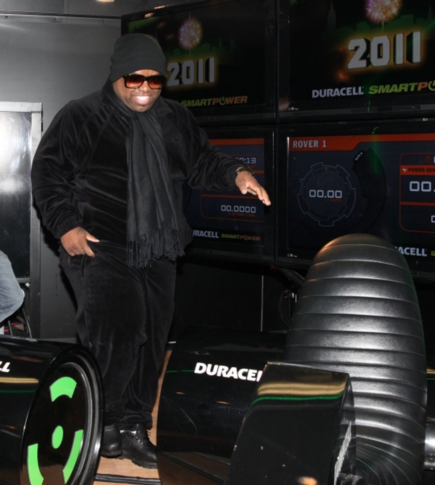 Photo Coverage: Cee Lo Green Visits The Duracell Mobile Smart Power Lab Photo Coverage: Cee Lo Green Visits The Duracell Mobile Smart Power Lab Image