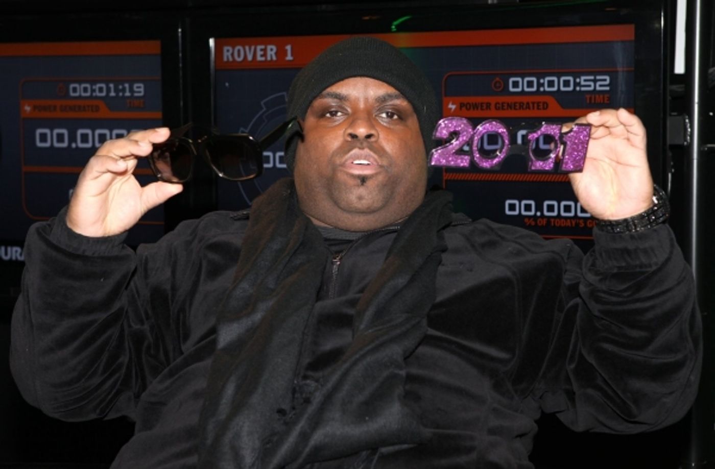 Photo Coverage: Cee Lo Green Visits The Duracell Mobile Smart Power Lab Photo Coverage: Cee Lo Green Visits The Duracell Mobile Smart Power Lab Image