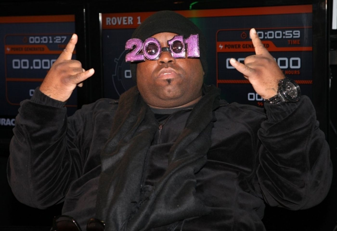 Photo Coverage: Cee Lo Green Visits The Duracell Mobile Smart Power Lab Photo Coverage: Cee Lo Green Visits The Duracell Mobile Smart Power Lab Image