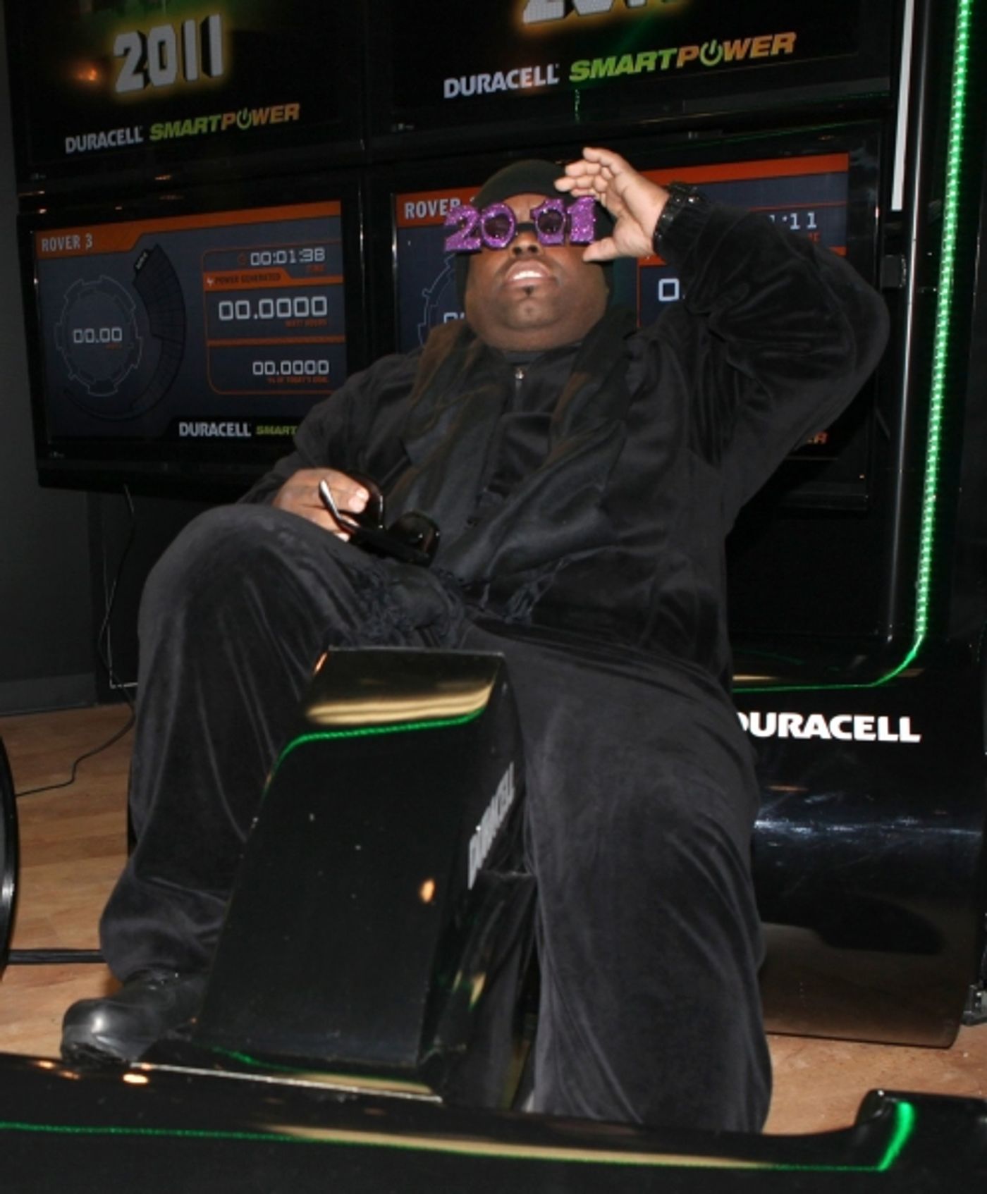 Photo Coverage: Cee Lo Green Visits The Duracell Mobile Smart Power Lab Photo Coverage: Cee Lo Green Visits The Duracell Mobile Smart Power Lab Image