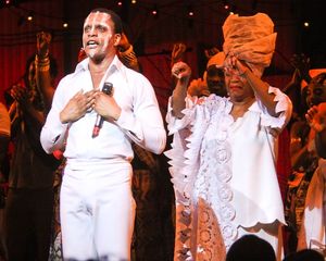 Kevin Mambo and Patti LaBelle Photo