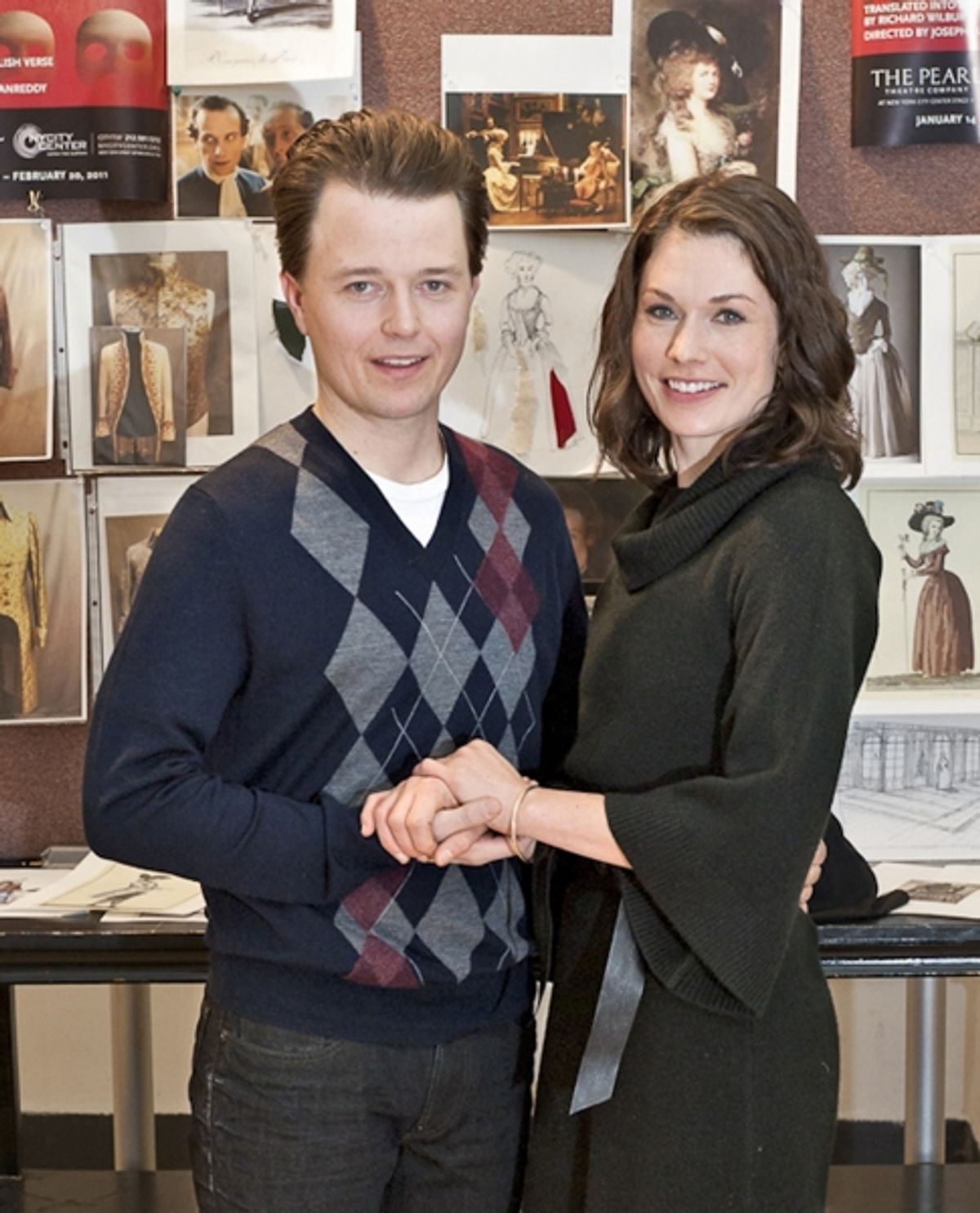 Sean McNall and Janie Brookshire at 