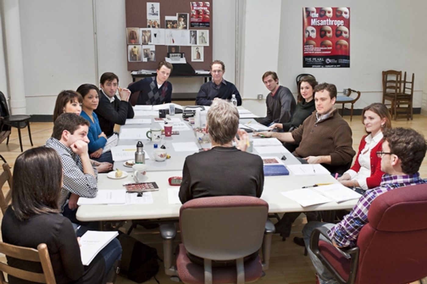 Photo Flash: Rehearsals Begin For The Pearl's THE MISANTHROPE  Image