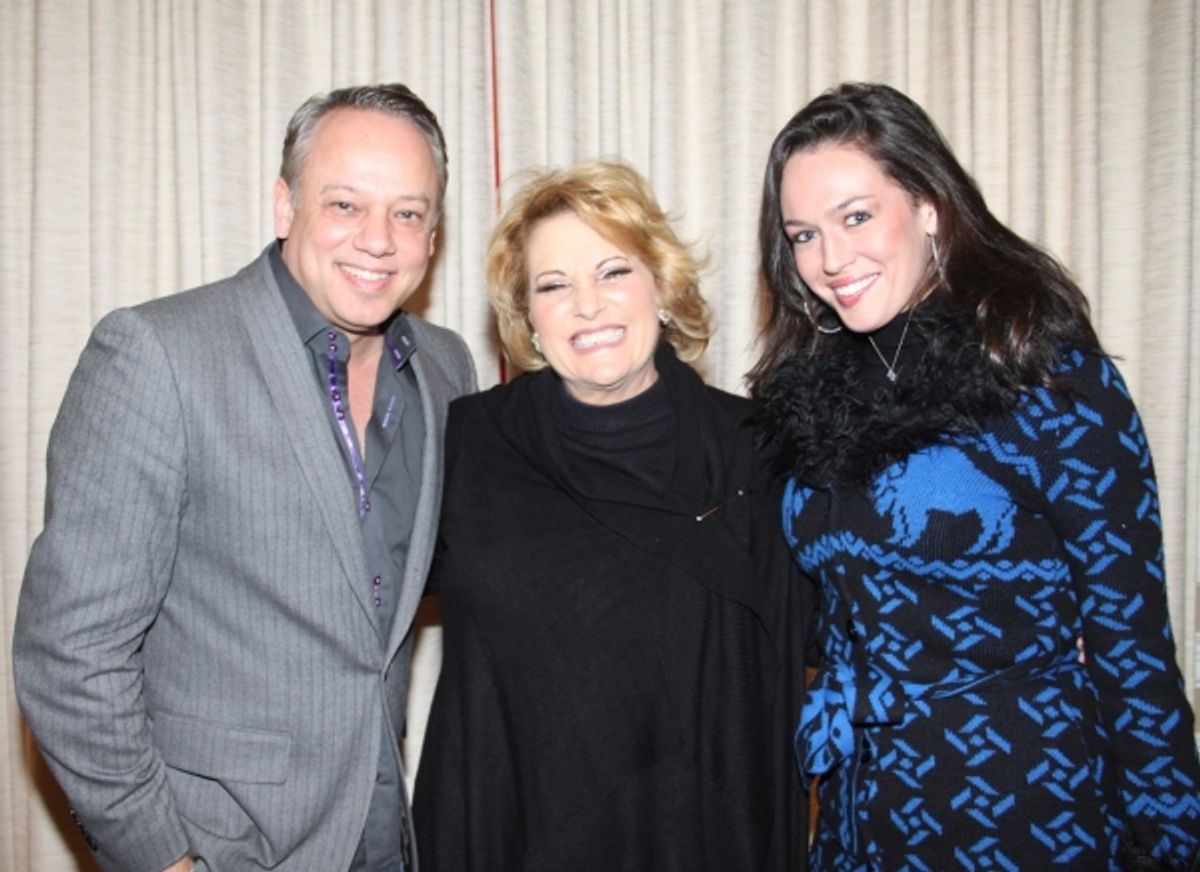 Roy Miller, Lorna Luft and Chelsea Lovett at 