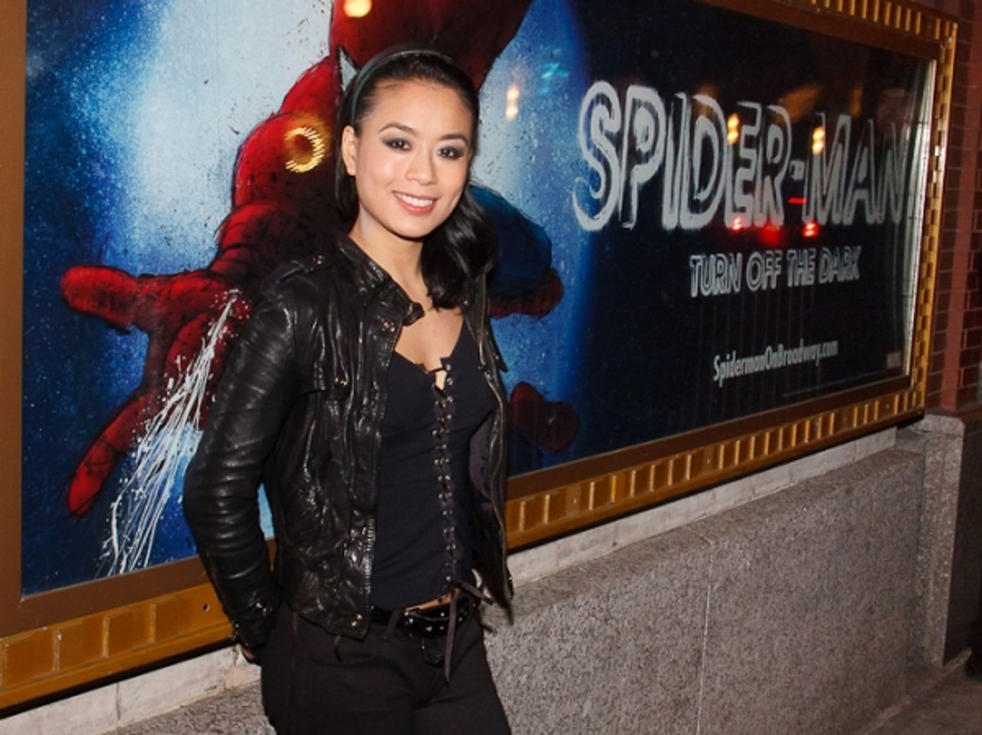 Photo Coverage: Celebrating T.V. Carpio's First Official Performance with the Cast of SPIDER-MAN  Image