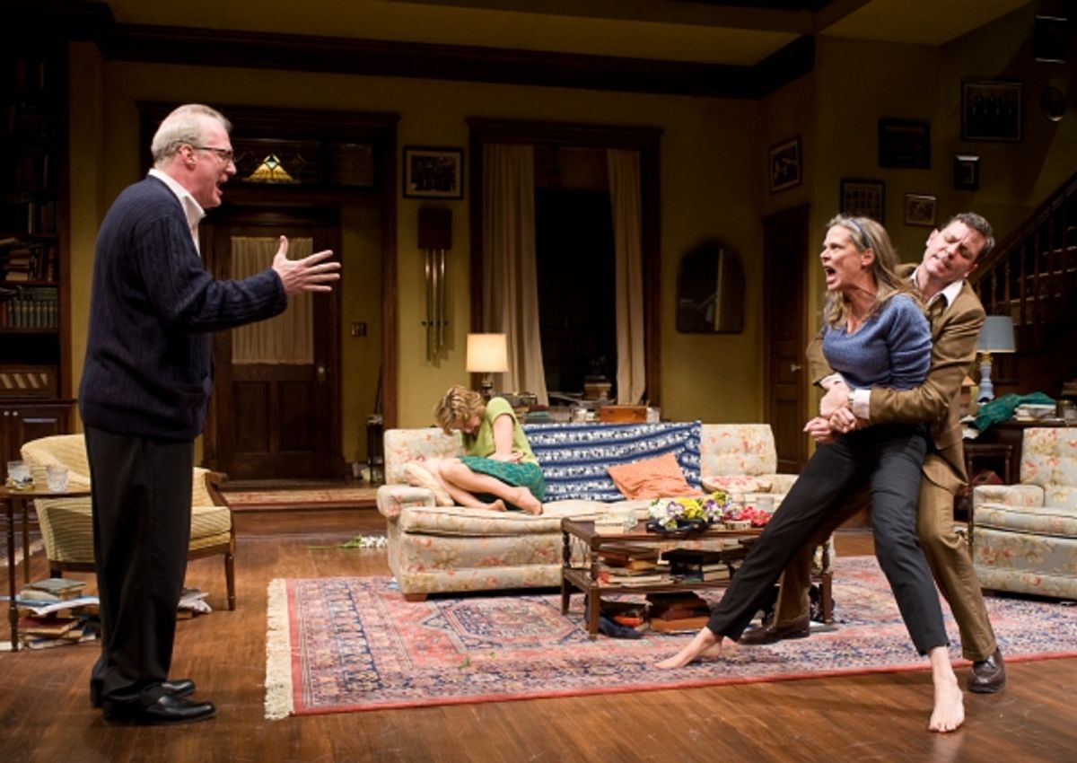  Tracy Letts, Carrie Coon, Amy Morton and Madison Dirks  at 