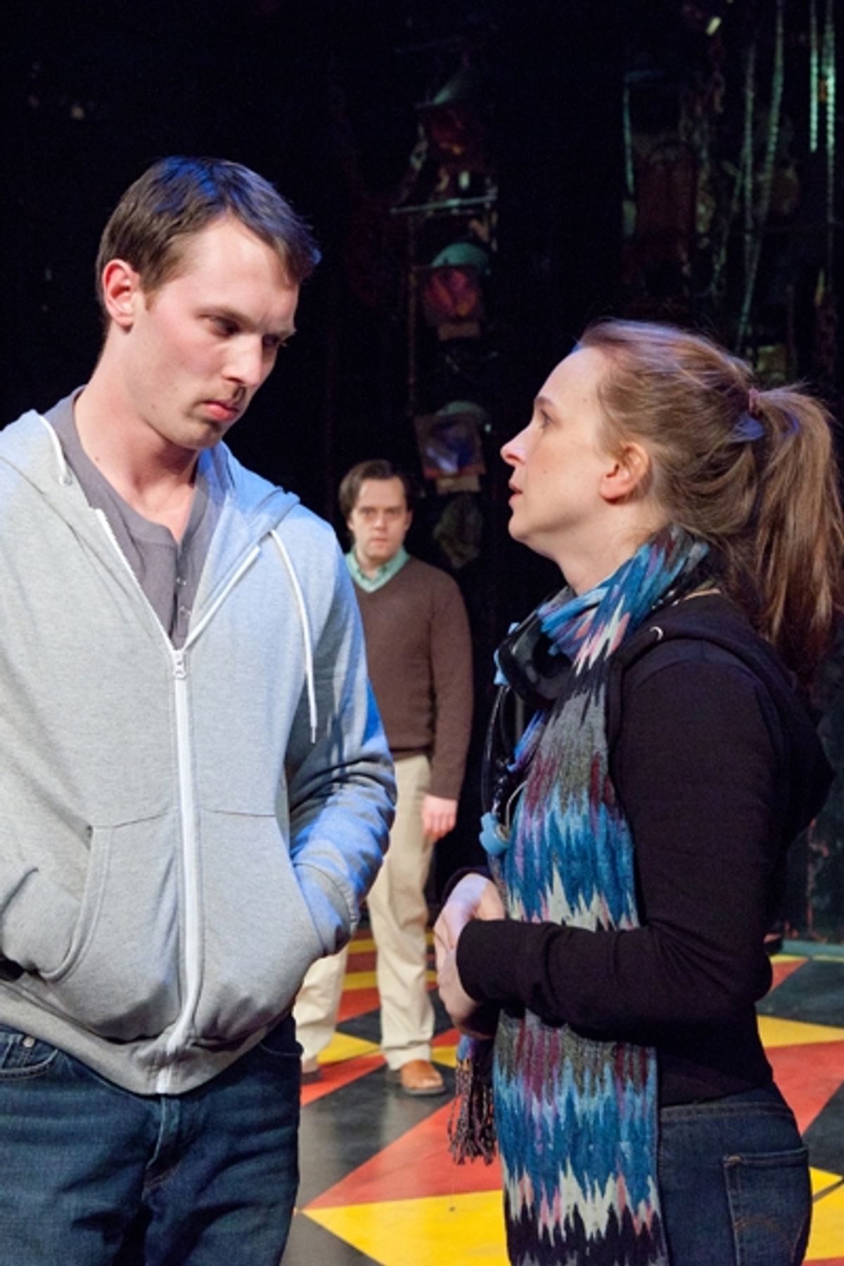 Kelby T. Akin, Christopher James Webb, Laura Latreille at 'The Understudy' Merits Top Billing