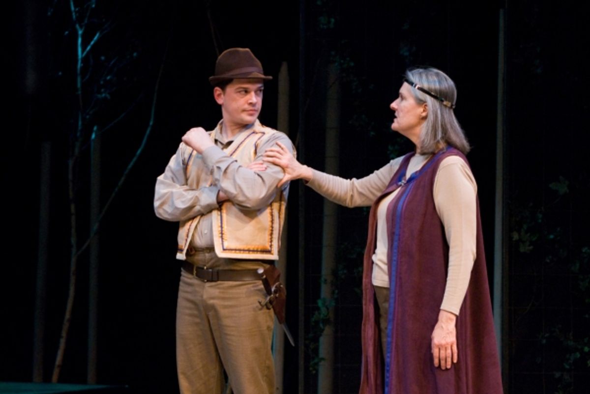 Connor Toms and Jeanne Paulsen  at 