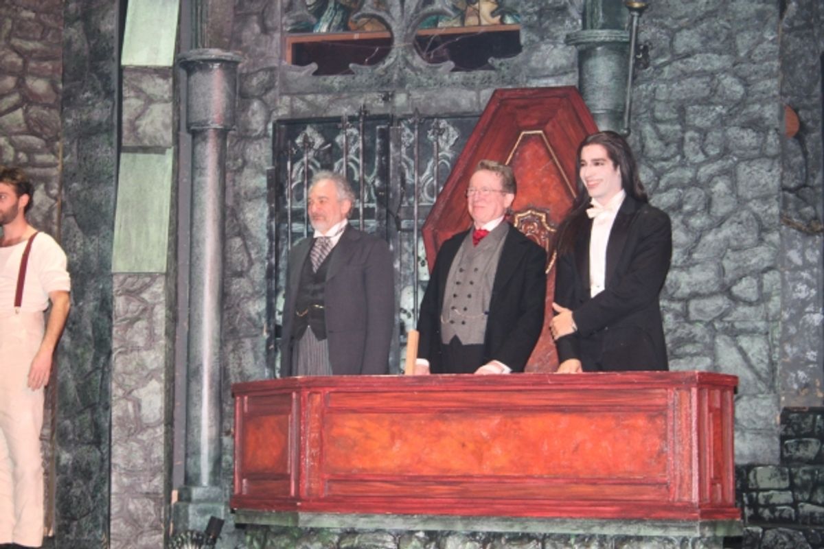 Timothy Jerome, George Hearn and Michel Altieri  at 