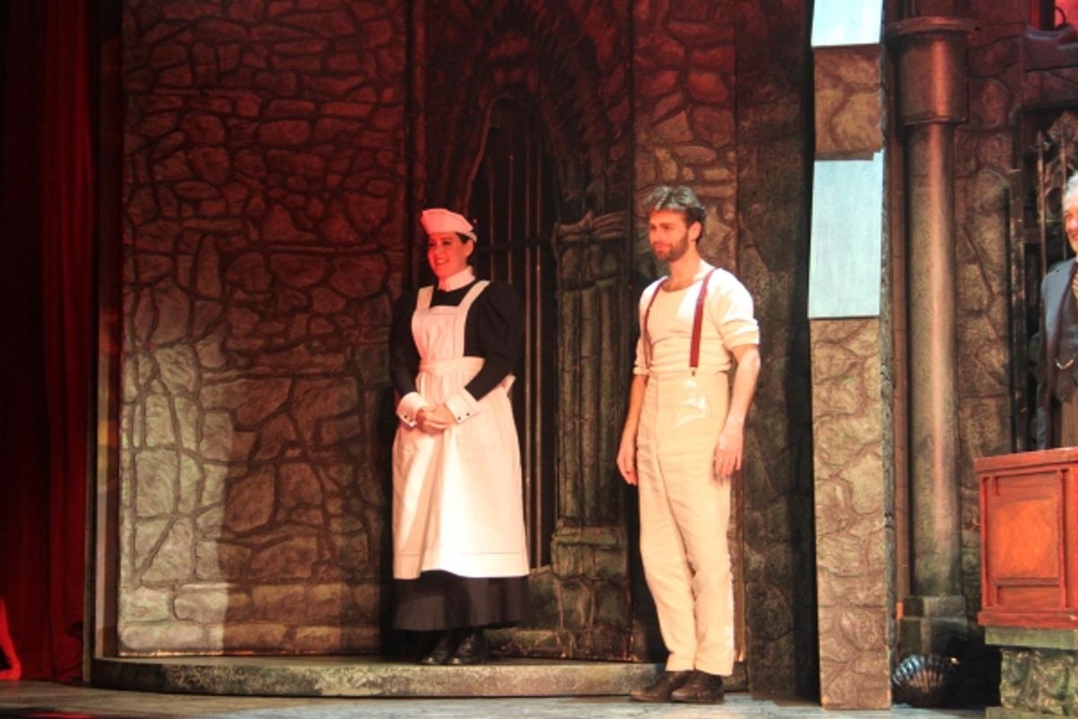 Katharine Luckinbill and John Buffalo Mailer at 