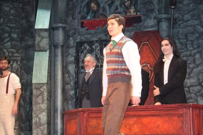 John Buffalo Mailer, George Hearn, Jake Silbermann and Michel Altieri Photo