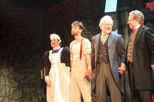 Katharine Luckinbill, John Buffalo Mailer, Timothy Jerome and George Hearn Photo