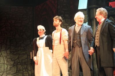 Katharine Luckinbill, John Buffalo Mailer, Timothy Jerome and George Hearn Photo