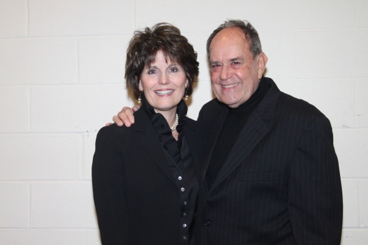 Lucie Arnaz and Laurence Luckinbill at 