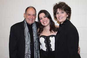 Laurence Luckinbill, Katharine Luckinbill and Lucie Arnaz Photo