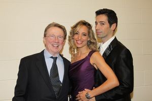 George Hearn, Jessica Polsky and Michel Altieri Photo