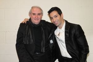 Director Paul Alexander and Michel Altieri Photo