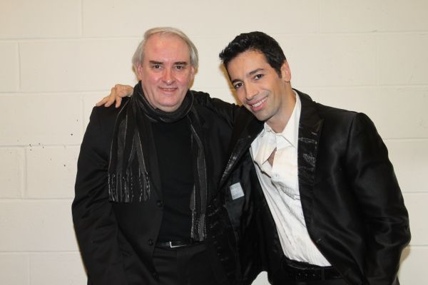 Director Paul Alexander and Michel Altieri Photo