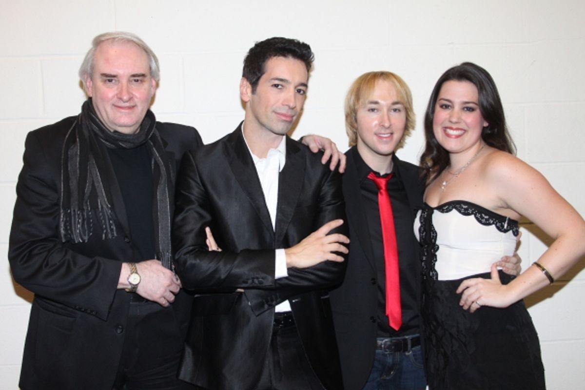 Paul Alexander, Michel Altieri, Michael Alden and Katharine Luckinbill at 
